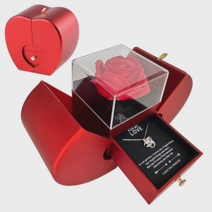 Eternal Rose Necklace – A Timeless Gift for Her